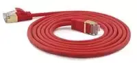 Wantec Papildomas dünnesCat.7 RohCable SSTP Komutacinis kabelis – 0,1 m – Cat.7 RohCable – S/FTP (S- STP) – RJ-45 – RJ-45 – raudonas (7155)