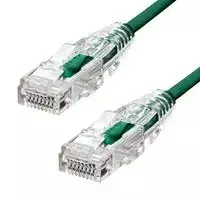 ProXtend Ultra Slim CAT6 U/UTP CU LSZH Ethernet kabelis Žalias 5m