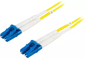 Optinis kabelis DELTACO LC - LC, 9/125, OS2, duplex, singlemode, 25m / LCLC-25S