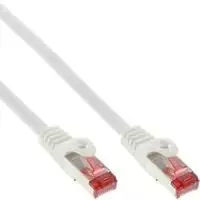 InLine 70 vnt. pakuotė Bulk- Pack InLine ® Lankstinukas S / FTP PiMF Cat.6 250MHz PVC vario balta 1m