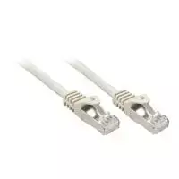 Tinklo Kabelis - LINDY Cat.5e F/UTP Tinklo Kabelis, RJ45, M/M, 100MHz, CCA, 1 m, Pilkas