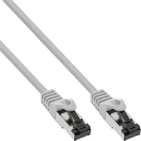 InLine ® Lankstinukas S / FTP PiMF Cat.8.1 Nemokamas halogenas 2000MHz pilkas 10m