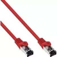 InLine ® Lankstinukas S / FTP PiMF Cat.8.1 Halogenas nemokamai 2000MHz raudona 5m