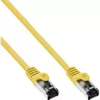 InLine ® Lankstinukas S / FTP PiMF Cat.8.1 Halogenas nemokamai 2000MHz geltona 15m