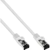 InLine ® Lankstinukas S / FTP PiMF Cat.8.1 Halogenas nemokamai 2000MHz balta 10m