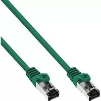 InLine ® Lankstinukas S / FTP PiMF Cat.8.1 Halogenas nemokamai 2000MHz žalia 15m