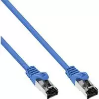 InLine ® Lankstinukas S / FTP PiMF Cat.8.1 Nemokamas halogenas 2000MHz mėlyna 5m