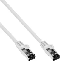InLine ® Lankstinukas S / FTP PiMF Cat.8.1 Halogenas nemokamai 2000MHz balta 7.5m