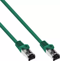 InLine ® Lankstinukas S / FTP PiMF Cat.8.1 Halogenas nemokamai 2000MHz žalia 2m