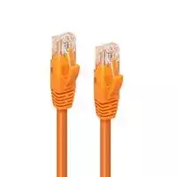 MicroConnect CAT6A UTP 20m Oranžinis LSZH
