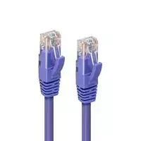 MicroConnect CAT6A UTP 20m Violetinė LSZH