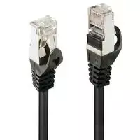 Tinklo Kabelis - LINDY Cat.5e F/UTP Tinklo Kabelis, RJ45, M/M, 100MHz, 0.5 m, Juodas