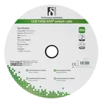 Kabelis DELTACO UTP, 305m, CAT6a, baltas / TP-57C