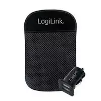 Įkroviklis LogiLink Logilink USB automobilio maitinimo šaltinis, 2x USB prievadas, 10.5W + neslystantis.