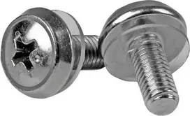StarTech Rinkinys varžtai M5 x 12mm/poveržlės - 100vnt Sidabrinė (CABSCREWSM5)