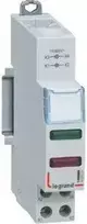 Legrand modulinė lempa 2xLED raudona ir žalia 110 / 400V L431 (412931)