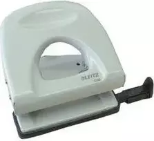 Leitz NeXXt skylamušis 5008, 2 skylės, 30 lapų, 30 lapų, juoda, pilka, metalas, plastikas, 8 cm, 5,5 mm, A4