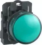 Schneider Electric 22mm žalias signalinis žibintas 24V AC / DC LED (XB5AVB3)