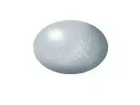 Revell Aqua Color akriliniai dažai – Aliuminis (Metallic) 18 ml, 36199