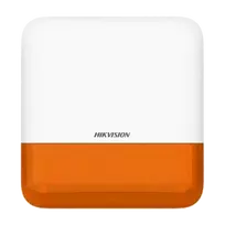 Hikvision sirena DS-PS1-E-WE AX PRO (oranžinė)
