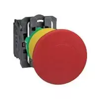 Schneider Electric 22 mm 2R IP66 apsaugos mygtukas sukant XB5AS8444