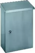 Schneider Electric 304L nerūdijančio plieno stogelis, Scotch Brite apdaila korpusams. WM W200 x gylis 150 mm NSYTX2015