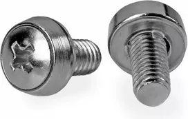 StarTech Rinkinys varžtai M6 x 12mm/poveržlės - 100vnt Sidabrinė (CABSCREWSM62)
