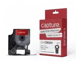 Capture 12mm x 3.0m Juodas on Oranžinis