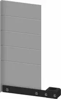 Siemens 8WD4 signalinių stulpelių aprašymo lentelė, skirta montuoti ant 25 mm vamzdžio 8WD4408-0FA