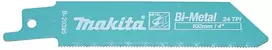 Makita Tiesinio pjūklo pjūkleliai BiM 100x0,9mm (24tpi), 5Vnt., Metalui 0,7-3mm B-20395
