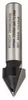 Bosch V-tipo griovelių freza HM 60o, l=14 mm,kotas 8mm