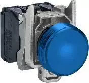 Schneider Electric Signal lempa 22mm mėlyna 230-240V AC LED (XB4BVM6)