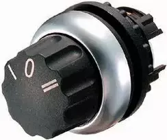Eaton 3 padėčių juoda jungiklio pavara M22-WR3 (216863)