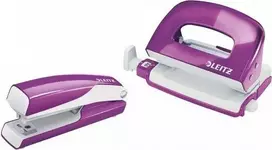 Leitz Segiklis Mini WOW segiklis ir skylių perforatorius violetinis 55612062