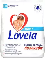 Lovela Baby hipoalerginiai skalbimo milteliai kūdikių ir vaikiškų drabužių spalvotiems, 1,3kg