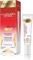PERFECTA Multi-Collagen Retinol 60+/70+ paakių ir vokų kremas, skaistinamasis ir raukšles mažinantis, 15 ml