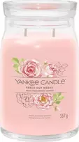Yankee Candle Aromatinė žvakė Signature glass large Fresh Cut Rose s 567 g