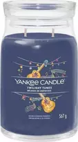 Yankee Candle Aromatinė žvakė Signatūrinė stiklinė didelė Twilight Tunes 567 g
