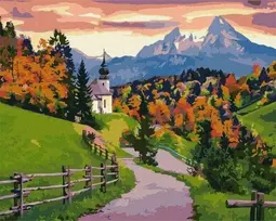 Ideyka Tapyba pagal skaičius - Rudens tyla 40x50cm