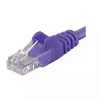 PremiumCord PREMIUMCORD Patch kabelis UTP RJ45-RJ45 CAT5e 0,5 m purpurinis