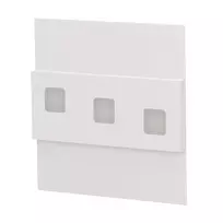 Orno LEPUS LED 1.2W, paviršinis laiptų šviestuvas, 12V DC, 100lm, 3000K, baltas