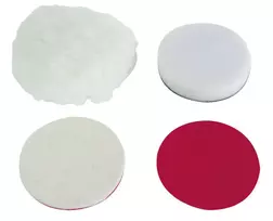 Mega Filc Poliravimo veltinis, skersmuo 125 mm, su lipnia juosta