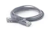 Wantec Wantec wW Komutacinis kabelis CAT6A (apie 2,8mm) UTP pilka 0,50m (7298)