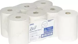 Kimberly-Clark Scott Slimroll - Rankšluosčių ritinėlis, ilgis 190 m - Baltas