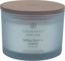 Chesapeake Bay Candle 3 dagčių žvakė – Reflection & Clarity (Sea Salt Sage)
