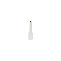 Orno Tulejka Izoliuota mova, maksimalus skerspjūvis 0,5 mm², varinės movos ilgis 8 mm, 25 vnt. lizdinė plokštelė.