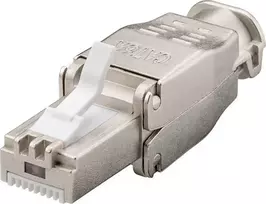 Techly 105872 Modulinis kištukas RJ45 Cat6a 10G STP be įrankių