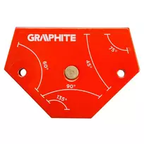 Suvirinimo kampas GRAPHITE 56H904 (45°/60°/75°/90°/135°)
