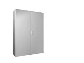 Rittal AX Compact korpusas 1000x1400x300 mm plieno plokštė su dvigubu durelių montavimu su 3- point užrakto sistema 1114.000