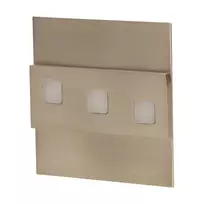 Orno LEPUS LED 1.2W, paviršinis laiptų šviestuvas, 12V DC, 100lm, 6000K, satinas